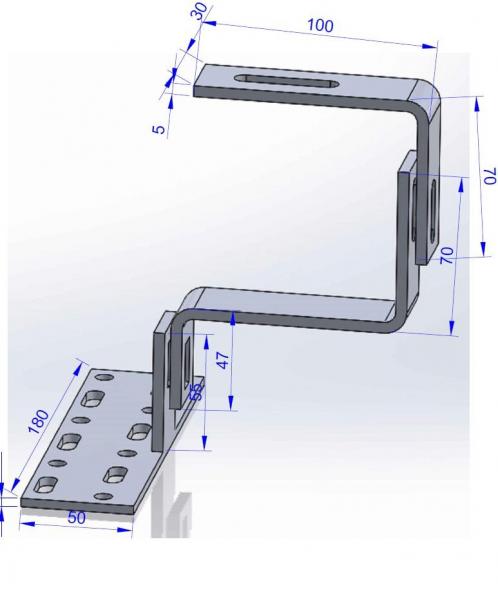 Drzhach pod kjeramida vario 140x56x5/140 