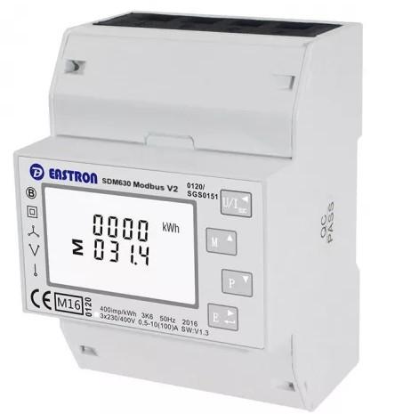 SMART METAR 3ph - SDM 630 Modbus V2 Three Phase direct Deye