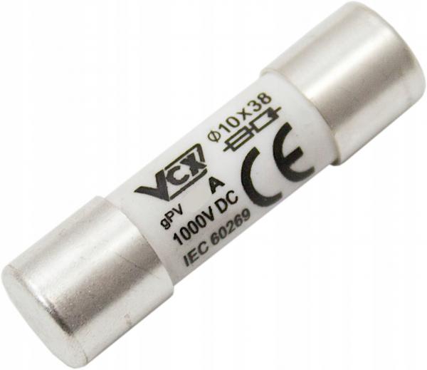 Topliv osigurach patron gPV10x38 20A, 1000V