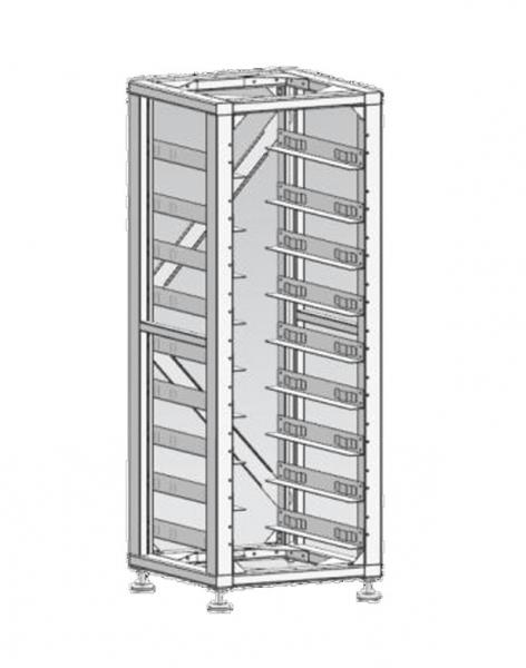 3U-LRACK 8 19 inch rack, 
