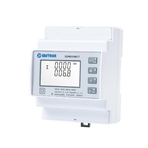 SMART METAR 3ph - SDM 630 MCT - ETL Modbus 250A/1A Three Phase